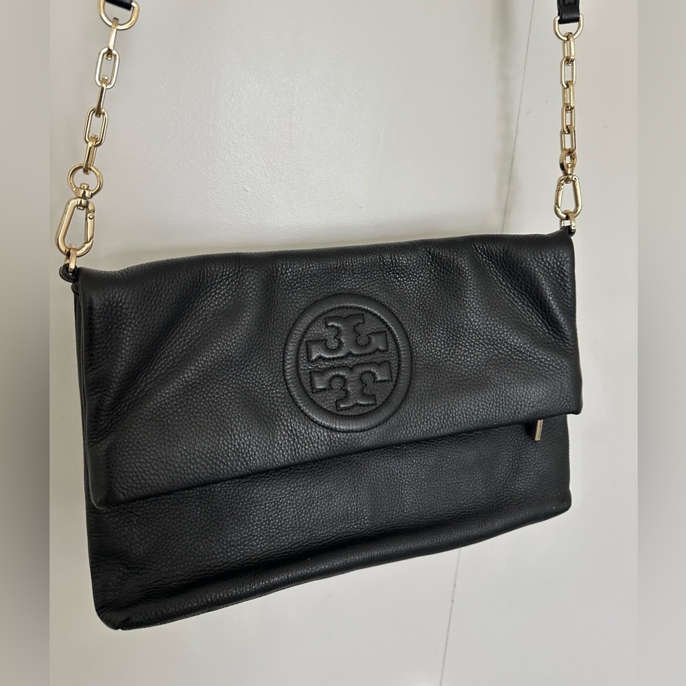 Tory Burch Black Leather Purse